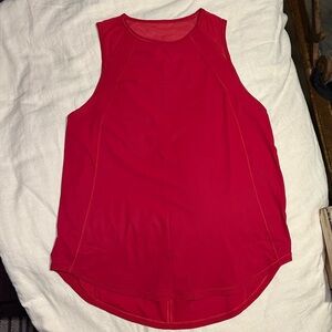 Red Lululemon Tank